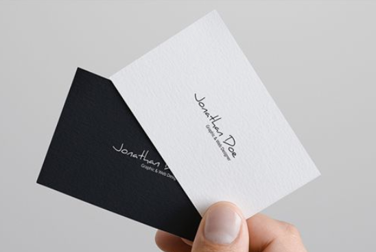 Minimal and Clean Name Card Design