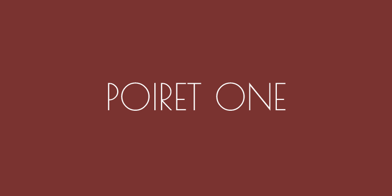 Poiret One