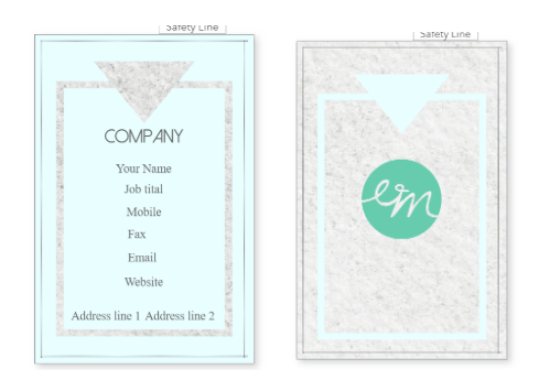  Simple Name Card Template